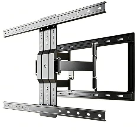 Full Motion TV Wall Mount For 40-85 Inch TVs, TV Bracket With Dual Articulating Arms, Tilt, Swivel, Extension