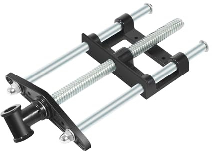 Vorderzange 7-Zoll Holzschraubstock, Spannzange für Hobelbank aus gehärtetem Gusseisen, verzinkt, rutschfest, ideal für Tischlerei & Heimwerker