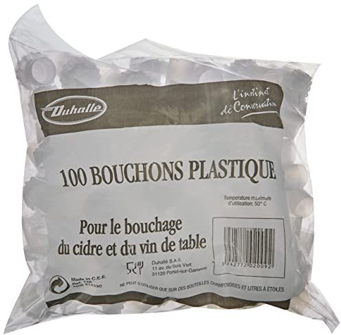 DUHALLE 100 Bouchage Bouteilles, blanc