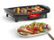 Moulinex Plancha Accessimo, Barbecue électrique d’intérieur, 1800 W, Revêtement antiadhésif, Format compact, Bac de récupération des jus, Thermostat réglable CB560811, Noir, Rouge