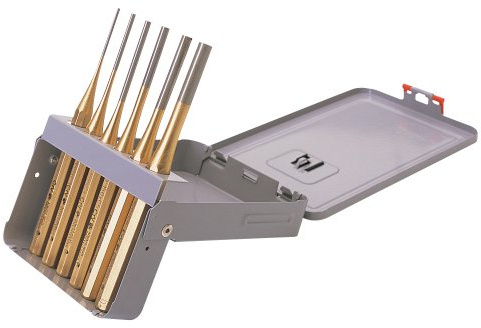 Draper Expert 74712 6-Piece Octagonal Parallel Pin Punch Set