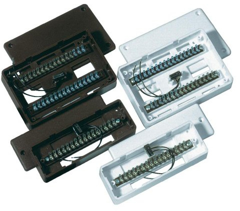 16-poliger VdS-Verteiler AP braun
