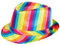 Alsino Paillettenhut Pailettenhut Pailletten Hut Disco-Hut Clubstyle Partyhut Trilby Hut Blink Fedora Bogart Glitzerhut Glitter, Farbe wählen:TH-66 bunt