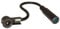 tomzz Audio 1500-007 Adaptateur d'antenne DIN 150 OHM Femelle sur ISO 50 OHM mâle Ancien sur Nouveau 16cm