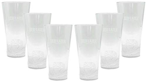 6 Beefeater Gin Longdrinkgläser Gläser Glas Transparent
