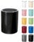 KW Clappe 5Ltr Plastic Swing Bathroom/Kitchen/Small Waste/Office Bin (Black)