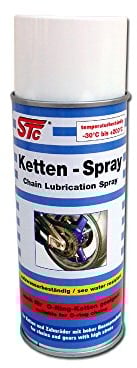 STC Kettenspray 400 ml hochdruckbeständiges Schmierspray Kettenschmierung Sprühfett