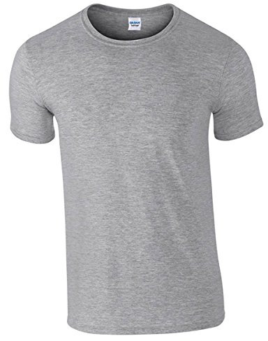 Gildan Mens Short Sleeve Soft-Style™ T-Shirt (M) (Sport Grey (RS))