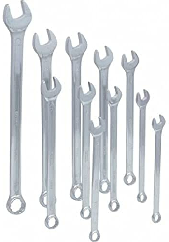KS Tools 517.1505 Juego de llaves combinadas, extralargas, 11 pzs, 12-24mm