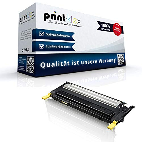 Print-Klex Tonerkartusche kompatibel mit Samsung CLP320 CLP320N CLP320Series CLP325 CLP325N CLP325W CLX3180 CLX3185 CLX3185FN CLX3185FW CLX3185N CLX3185Series CLX3185W Yellow Gelb - Office Plus Serie