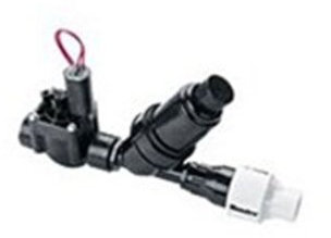 Hunter PCZ10140 Drip Zone Control Kit 1 inch Valve with 150 Mesh Stainless Steel Filter 40 PSI Pressure Regulator for Ez Drip And Irrigation Systems ¾ inch Outlet Fits 0.5 to 15 GPM