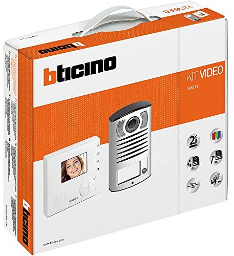 Bticino 365511 Kit Vivavoce Monofamiliare, Bianco