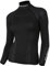 BRUBECK Merino Damen Langarm Shirt | Atmungsaktiv | Winter-Sport | Thermo | Ski-Unterwäsche | Funktions-Unterwäsche | 78% Merino-Wolle | LS11930 M Schwarz