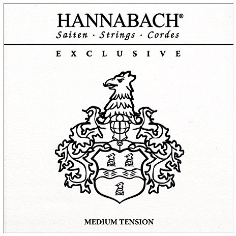 Hannabach Cuerdas de guitarra clásica Exclusive Serie Medium Tension - Juego 3 cuerdas bajo - EXCL7MT