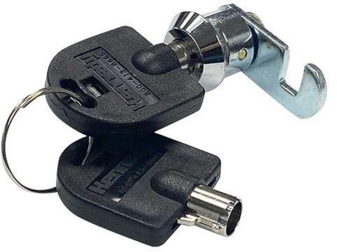 Kennedy 80401 - Juego de cerradura tubular y llave de alta seguridad (cámara de gancho)