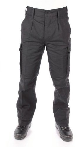 Leo Köhler Original Bundeswehr Feldhose Schwarz, Gr. BW 6 / 46
