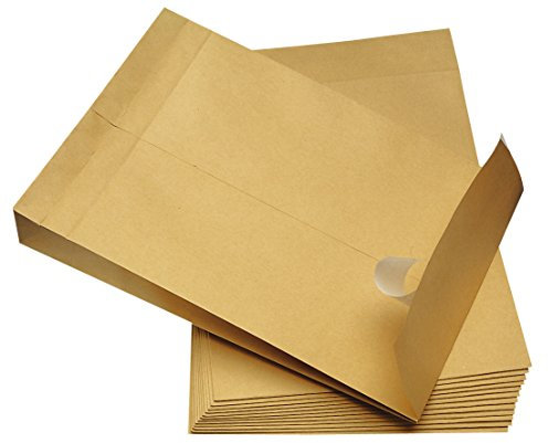 Faltentasche C4 4cm HK braun 100er