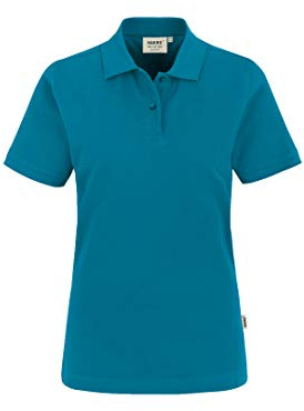 HAKRO Damen Polo-Shirt „Top“ 224 - petrol - Größe: XL