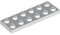 8 LEGO Plate 2 x 6 White