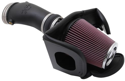 K&N Cold Air Intake Kit: High Performance, Increase Horsepower: 50-State Legal: Compatible with 2010-2012 FORD (Mustang Shelby GT500)57-2579
