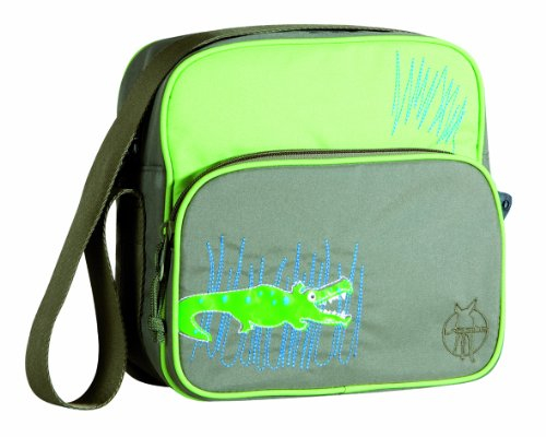 LÄSSIG Mini Square Bag Kindergartentasche, Crocodile granny