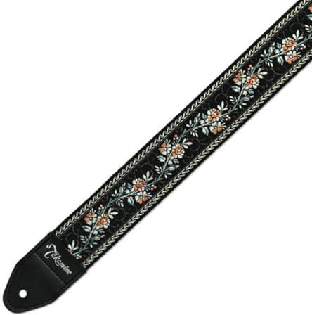 Takamine TGS-6 BL-Gitarrengurt, Floral