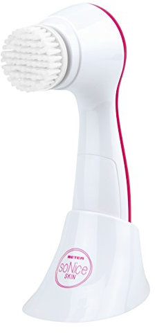 Beter – Cepillo limpiador facial sónico So Nice Skin , incluye 2 cabezales, apto pieles sensibles, limpieza facial diaria, exfoliante