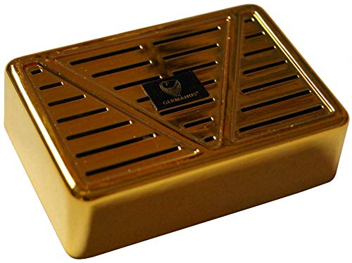 GERMANUS Premium Humidor Befeuchter Quad Gold inkl. Halterung und Anleitung