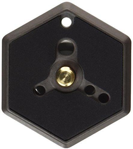 Manfrotto 030-38 3/8 Heaxagonal Release Plate For Manfrotto Heads Using The Rc0 Style Of Plate, Will Fit 468mgrc0, 488rc0, 229, 303 & 303plus Heads