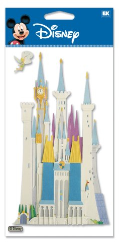 Disney Castle Dimensional Aufkleber