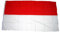 Flaggenking Schützenfest Fahne, rot/weiß, 150 x 90 cm