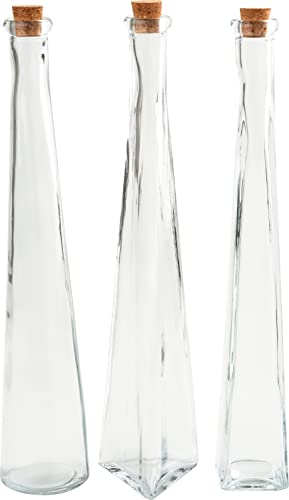 VBS Flaschen Geo, 3er-Set, H ca. 32 cm