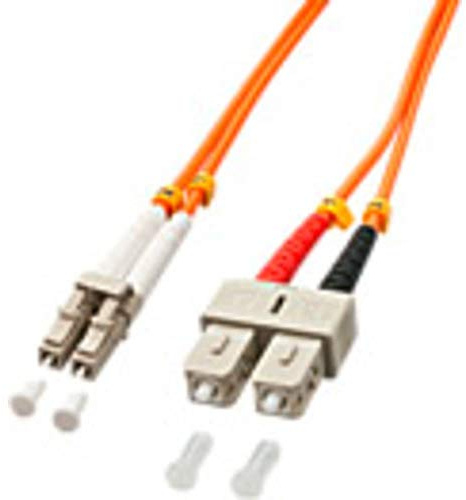 LINDY 46991 LWL-Duplexkabel LC/SC OM2 2m orange