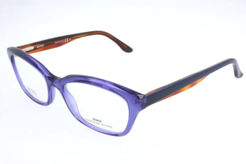 Safilo SA 6032 GSB DARK TRANSPARENT BLUE HAVANA 52/17/140 Damen Brillen