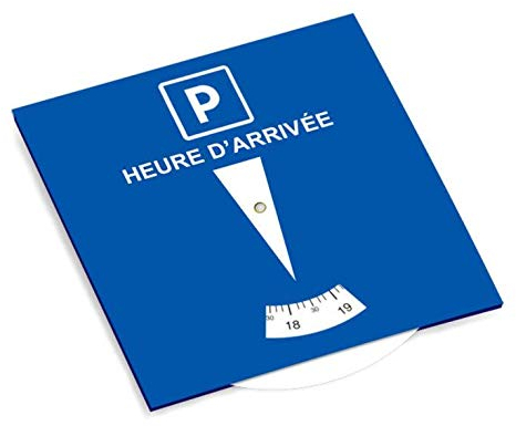 Disque stationnement Zone Bleue - Parking