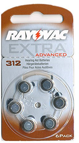 Rayovac - Batterie audio Extra 312