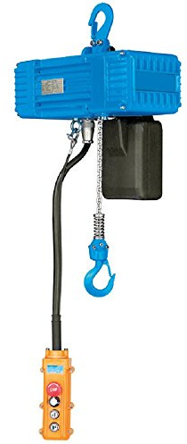 PLANETA H20780 MONTI Elektrokettenzug, mit 3 m Hub, Maximal Tragfähigkeit 240 kg, Einschaltdauer 30% ED, Betriebsspannung 230 V (5 A), Hubgeschwindigkeit 0-3,4/12,8 m/min