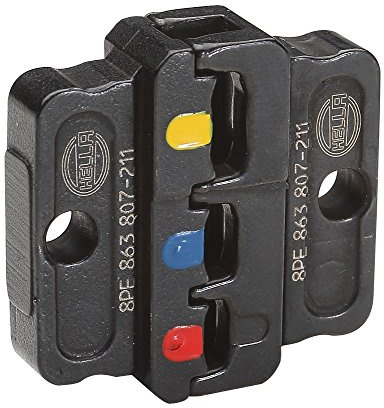 HELLA 8PE 863 807-211 Crimpzangeneinsatz - Metall - schwarz - Ø von: 0.5mm