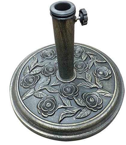 Pagoda Bronze Parasol Base 9kg Bronze Effect Resin Covered Heavy Duty Brand New