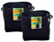 Gronest 1-L 2-L 4-L 8-L 11-L 15-L 19-L 25-L Topf (1, 25-Liter) Textil Blumen Stoff Kübel Container Behälter Grow Hydro-kultur Eckig Aussaattopf Saat-topf Pflanzkorb