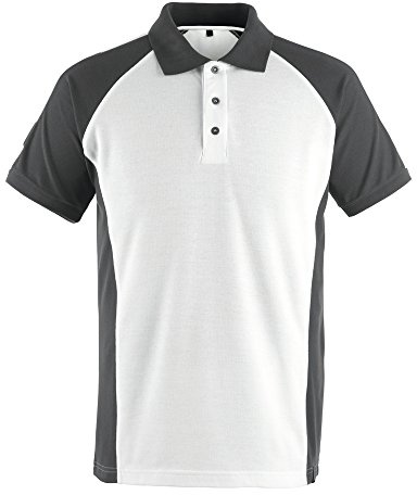 Mascot Polo-Shirt Bottrop, 1 Stück, L, weiß / anthrazit, 84-50569961-0618-4XL