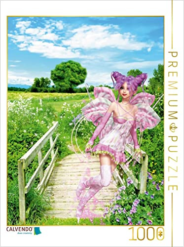 CALVENDO Puzzle Fee Willowy | 1000 Teile Lege-Größe 48 x 64 cm Foto-Puzzle für glückliche Stunden