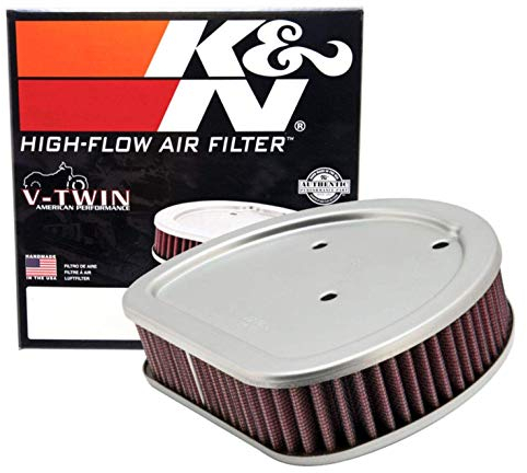 K&N Filtro Aria di ricambio compatibile con Harley Twin Cam 1999-2007 modelli Softail 2008-2010 (HD-1499)