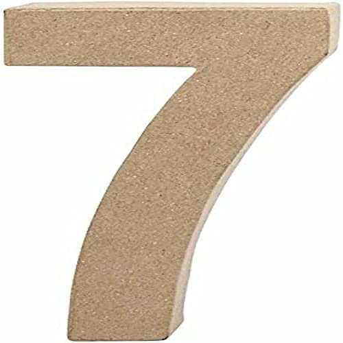 Creativ Nummer 7, Pappmaché, 20 cm