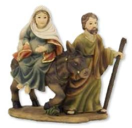 Herbergssuche, 10 cm, Heiligenfiguren