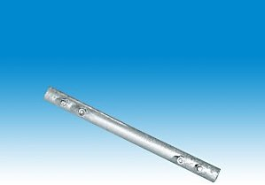 Miko® Gerüst Rohrverbinder für Gitterträger Stahl verzinkt gerade