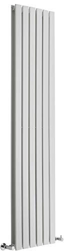 Milano Alpha - White Vertical Double Flat Panel Radiator - 1780mm x 420mm