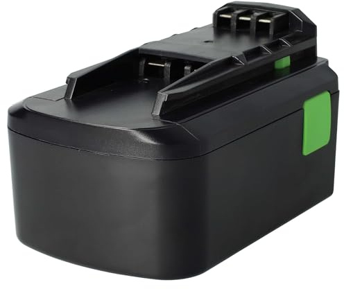 vhbw Battery compatible with Festo Festool PSC420 Jigsaw, T15 Cordless Drill/Driver, T15+3 Power Tools (4000 mAh, Li-Ion, 14.4 V)