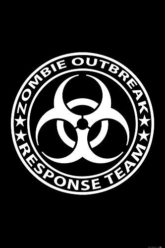 1art1 Zombies Poster Zombie Outbreak Response Team Plakat | Bild 91x61 cm