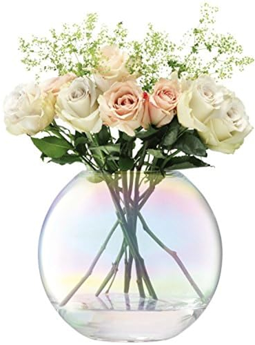 LSA International Pearl Vase H24cm Perlmutter